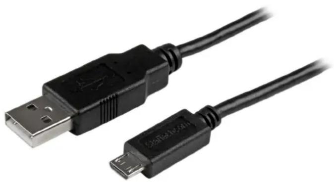 StarTech.com USBAUB6BK - X ft Mobile Charge Sync USB to Slim Micro USB Cable for Smartphones and Tablets - A to Micro B - 1
