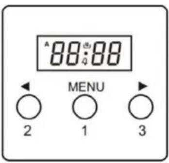 Guzzanti GZ-8571 - Control panel (\*) - 5
