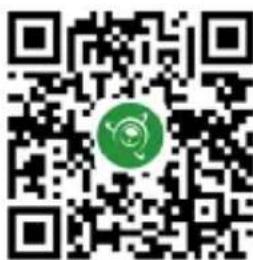 QR code with a green circular logo in the center, likely linking to a digital resource or website.