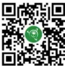 QR code with a green circular logo in the center, likely linking to a digital resource or website.