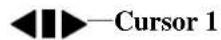 Owon HDS3101M-N - Setting the cursor measurement in normal mode - 5