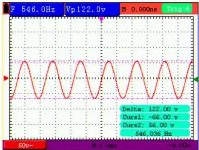 Owon HDS3101M-N - Setting the cursor measurement in normal mode - 4
