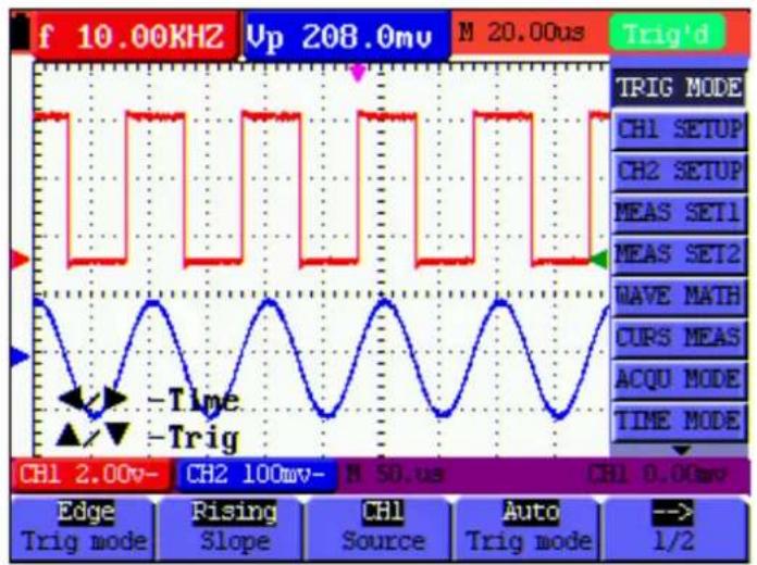 Owon SDS5032E-V - Menu Description - 1