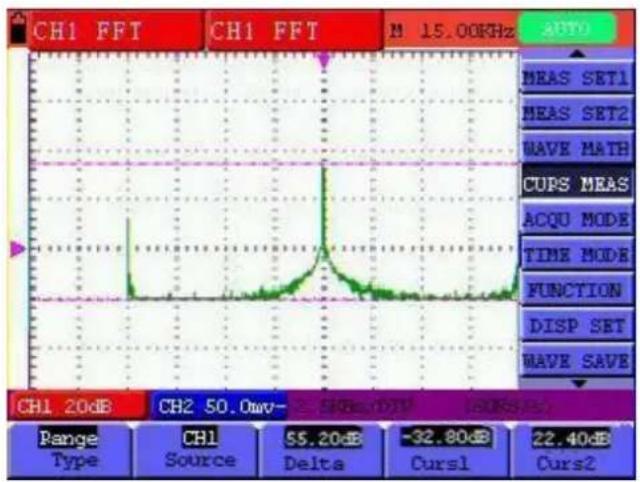 Owon SDS5032E-V - ▲/▼—Cursor 2 - 1