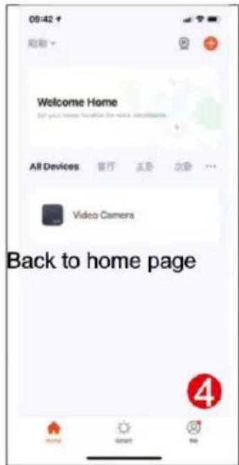 09:42 App Store Welcome Home Get your home location for video surveillance All Devices 餐厅 外卖 次餐 ... Video Camera Back to home page 4