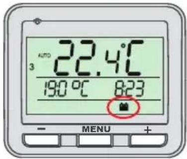 3 AUTO 22.4°C 190°C 8:23 MENU