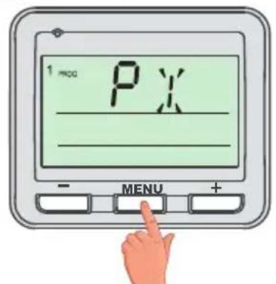 1 P: - MENU