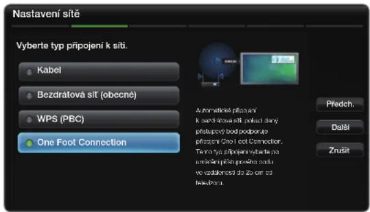 Nastavení sitě Vyberte typ prípojení k sití. Kabel Bezdrátová sít (obecné) WPS (PBC) One Foot Connection Arometickel příszený k bezdřavová sít, poled stany přístupcy bod podporů přísozky čníd oč Connector. Terna zna přípojení vystačka na amieru přístupová sít ačtu do vozodkovost do ze om oč beždorou. Předch. Další Zrušit
