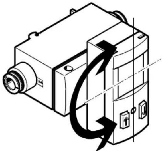 Festo SFAB-600U-HQ10-PNLK-PNVBA-M12 - Rotating the display - 1
