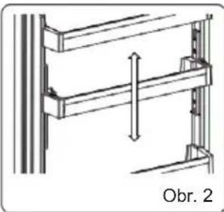 Kluge KCN2233J - Nastavenie teploty v chladiacom priestore - 1