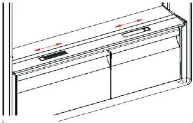Kluge KCN2233J - Otočný, posuvný regulátor (U niektorých modelov) - 2