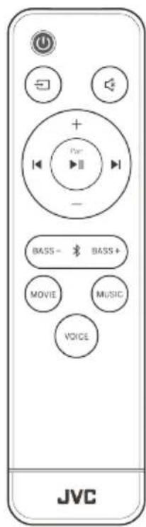 JVC BASS- BASS+ MOVIE MUSIC VOICE