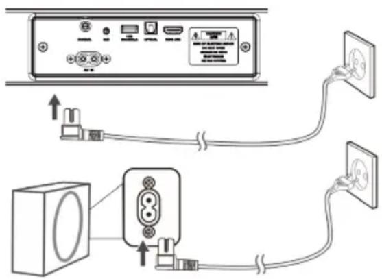 JVC TH-E434B - CONECTAREA ALIMENTĂRII CU ENERGIE - 1