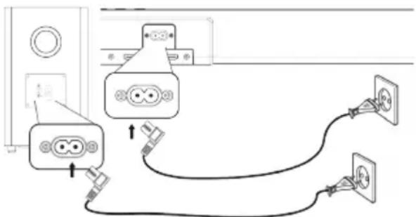 JVC TH-E754B - CONECTAREA ALIMENTĂRII CU ENERGIE - 1