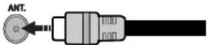 GoGen TVF 40P420T - Pripojenie antény - 1