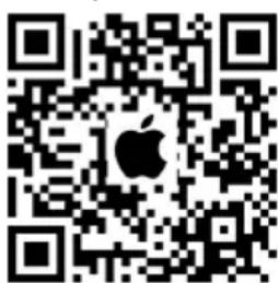 QR code with Apple logo in the center, likely for digital scanning and linking to online content.