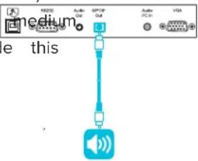 medium Audio GND BIP/CP GND Audio PC in VGA e this