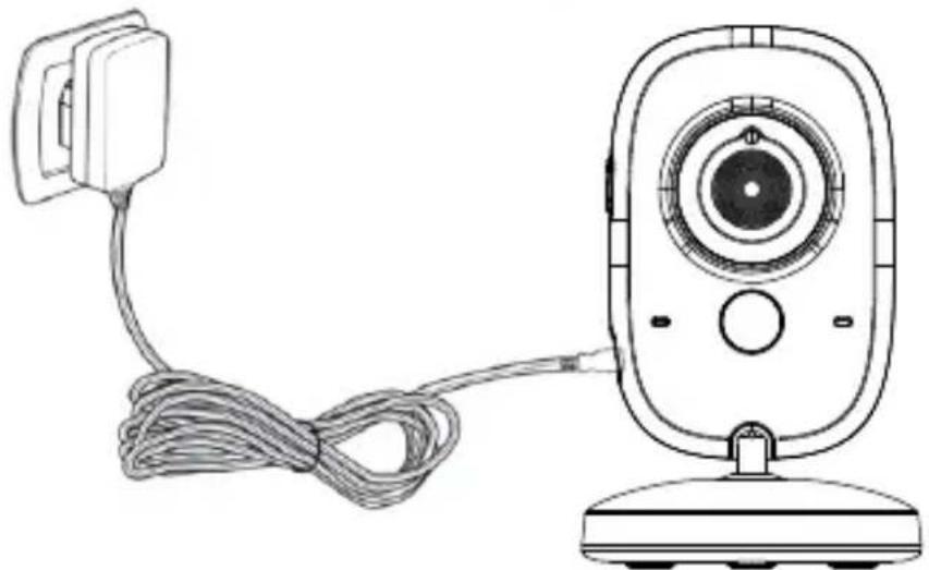 TrueLife NannyCam H32 Pro - A) Dětská jednotka (kamera) - 1