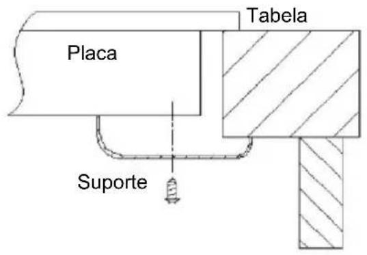 Placa Tabela Suporte