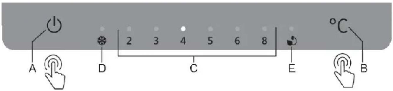 HISENSE RB434N4BCB - Ovládacípanel1 - 1