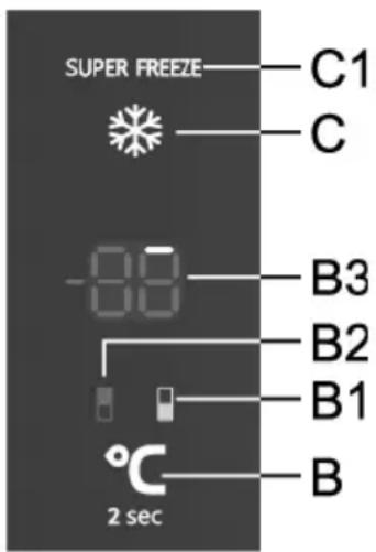 HISENSE RB434N4BCB - Rychlémrazení(mrazícíčást) - 1