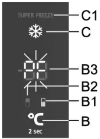 HISENSE RB434N4BCB - Alarmvpřípaděvýpadkunapájení - 1
