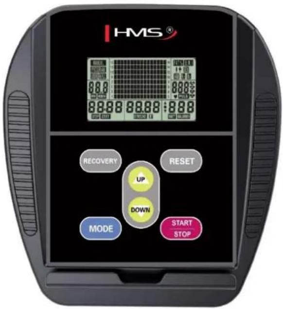 HMS® RECOVERY UP DOWN MODE RESET START STOP
