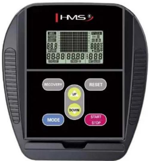 HMS® 88.8 88.8 88.8 RECOVERY UP DOWN MODE RESET START STOP