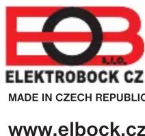 B ELEKTROBOCK CZ MADE IN CZECH REPUBLIC www.elbock.cz