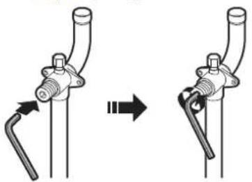 DAIKIN ERA250AMYFB - To open the stop valve - 1