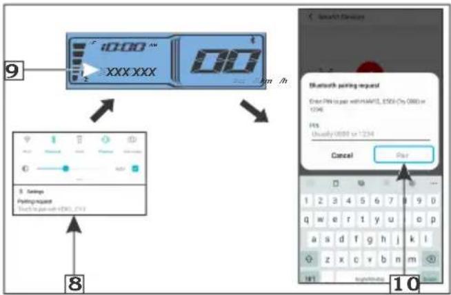 10:00 AM XXXXXX 00 8 9 10 Bluetooth pin request Enter PIN to pair with HAATL 2504-Cy 0860 or 1244 Fts. Usually 0860 or 1234 Cancel Put 1 2 3 4 5 6 7 8 9 0 q w e r t y u o p a s d f g h j k l z x c x b n m 101 Englisher