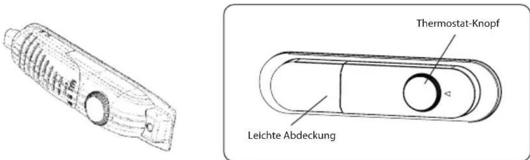 Thermostat-Knopf Leichte Abdeckung