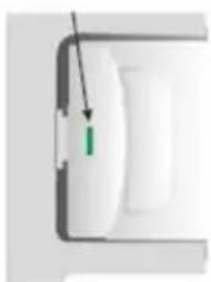 ECG ERT 10852 WE - Door open indicator - depends on the model. - 1