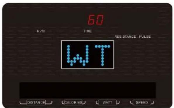 60 RPM TIME RESISTANCE PULSE WT DISTANCE CALORIES WATT SPEED
