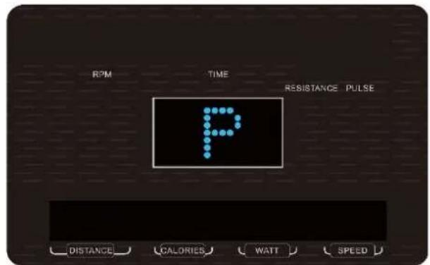 RPM TIME RESISTANCE PULSE P DISTANCE CALORIES WATT SPEED