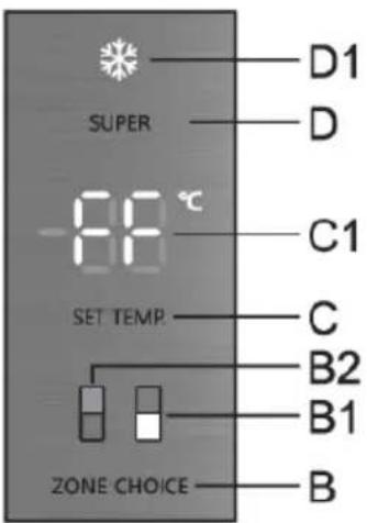 HISENSE RB470N4EFC1 - Rychlémrazení(mrazícíčást) - 1
