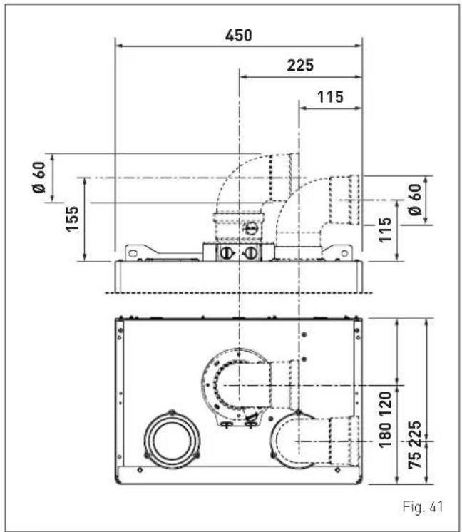 450 225 115 Ø 60 155 Ø 60 115 180 120 75 225 Fig. 41