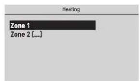 Heating Zone 1 Zone 2 [...]