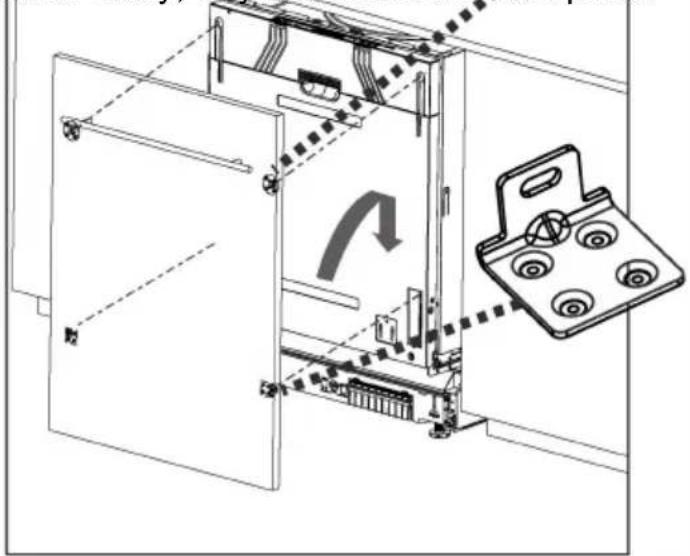 TEKA DFI 46650 - Krok 2. Rozměry a instalace estetického panelu - 3