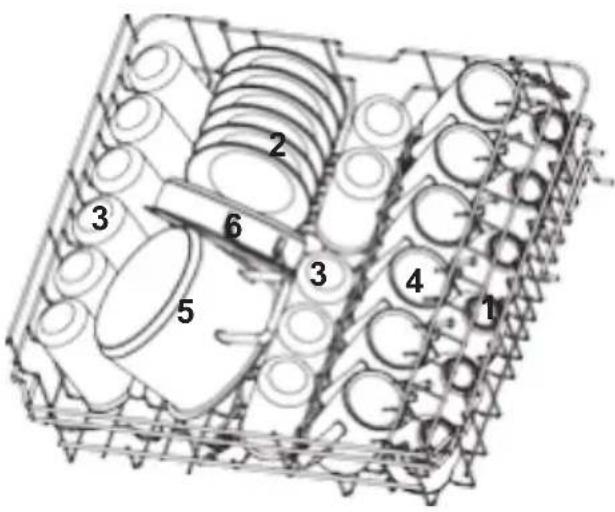 TEKA DFI 46650 - Horní koš: - 1