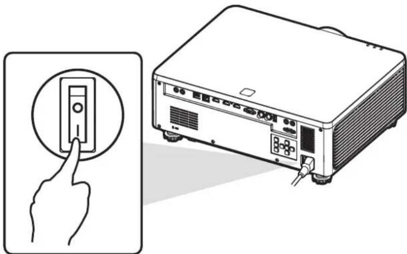 VIEWSONIC LS950WU - Spuštění projektoru - 1