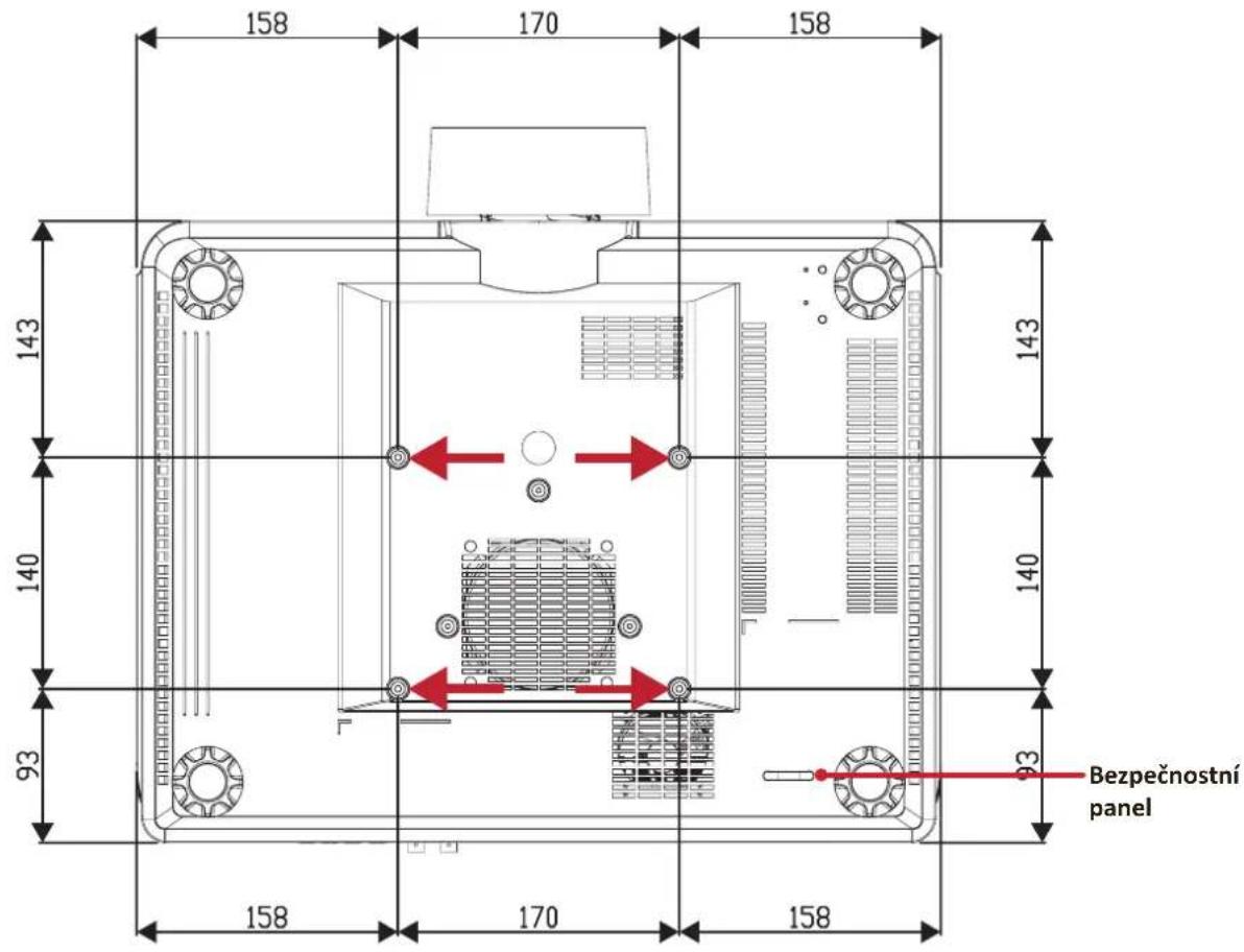 VIEWSONIC LS950WU - Instalace projektoru - 1