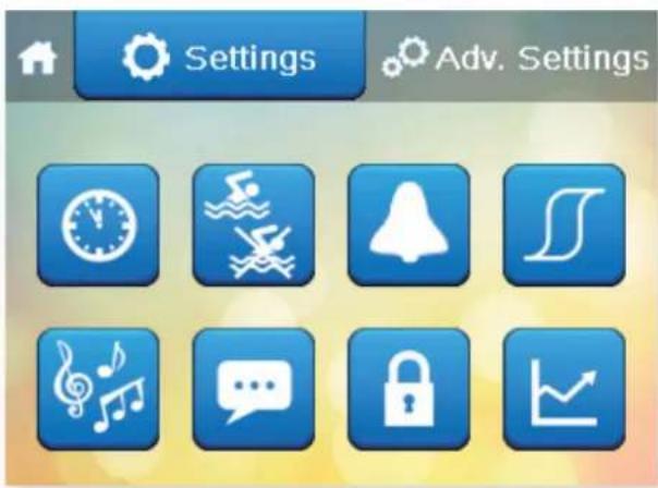 Settings Adv. Settings