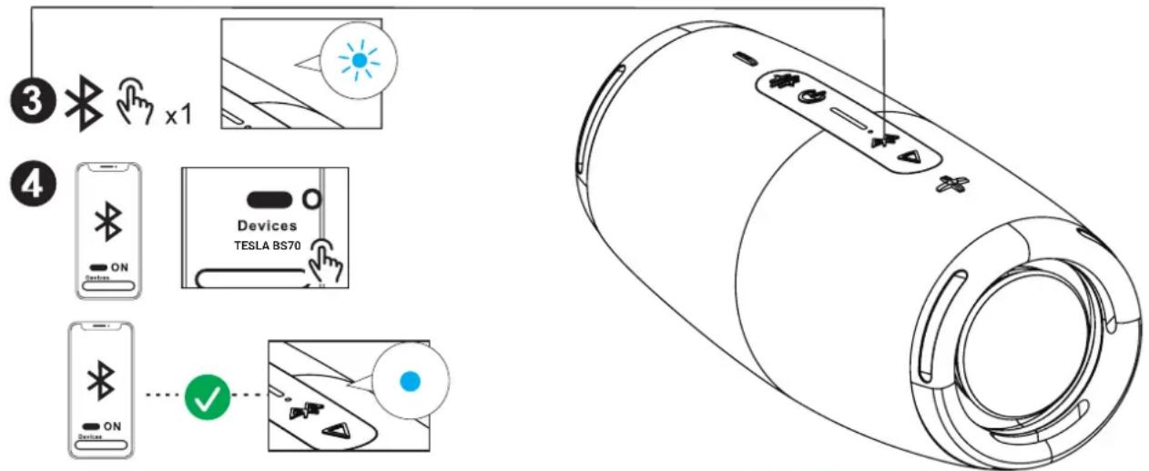 TESLA Sound BS70 - WYL/WL - 1