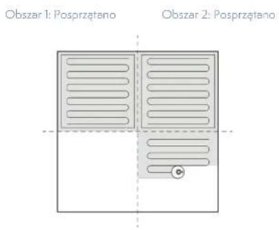 Obszar 1: Posprzȩtano Obszar 2: Posprzȩtano