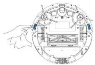 TESLA Laser AI300 Plus - Component Maintenance/Charging Electrode, Anti-fall sensor, Drive Wheel And Universal Wheel - 2