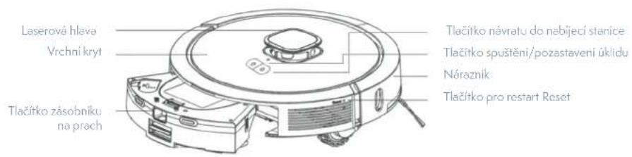 TESLA Laser AI300 Plus - Pohled shora - 1