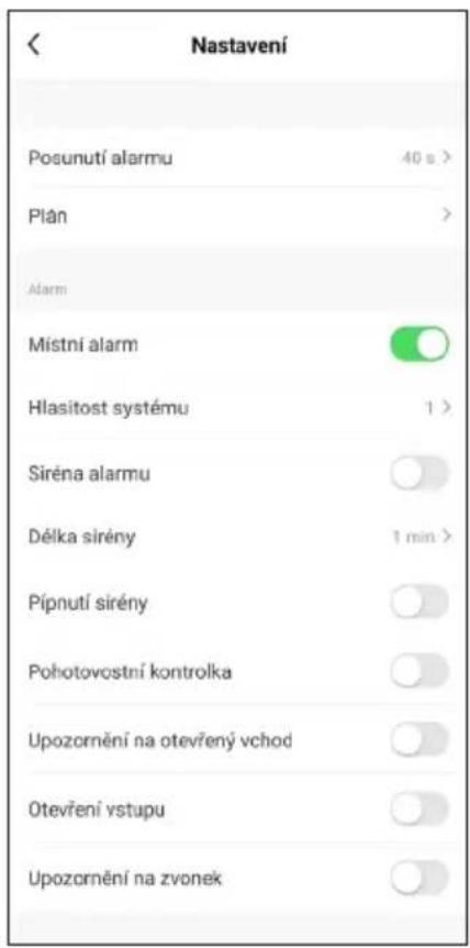 TESLA SecureQ i13 - REŽIMY BEZPEČNOSTNÍHO SYSTÉMU - 3