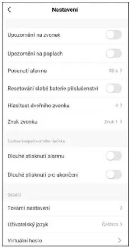 TESLA SecureQ i13 - NASTAVENÍ APLIKACE - 3