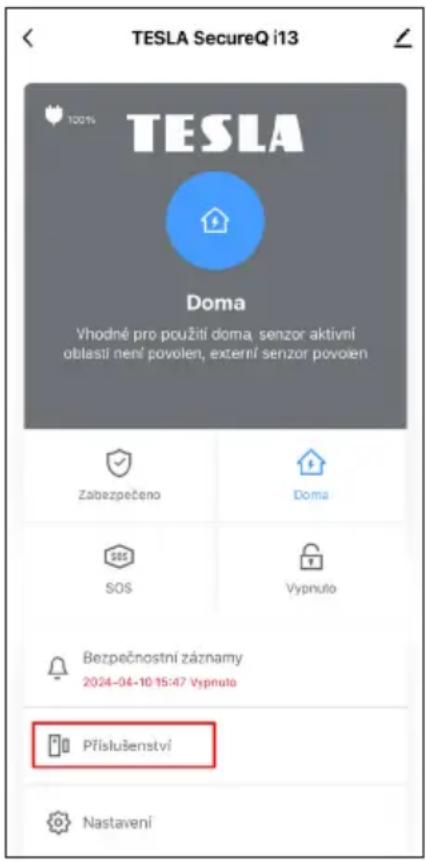 TESLA SecureQ i13 - JAK PŘIPOJIT PŘÍSLUŠENSTVÍ - 1